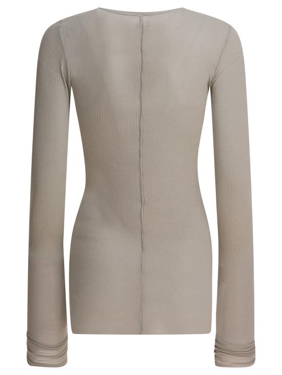 25FW 릭 오웬스 긴팔 티셔츠 RP02E4202RC08 Grey - RICK OWENS