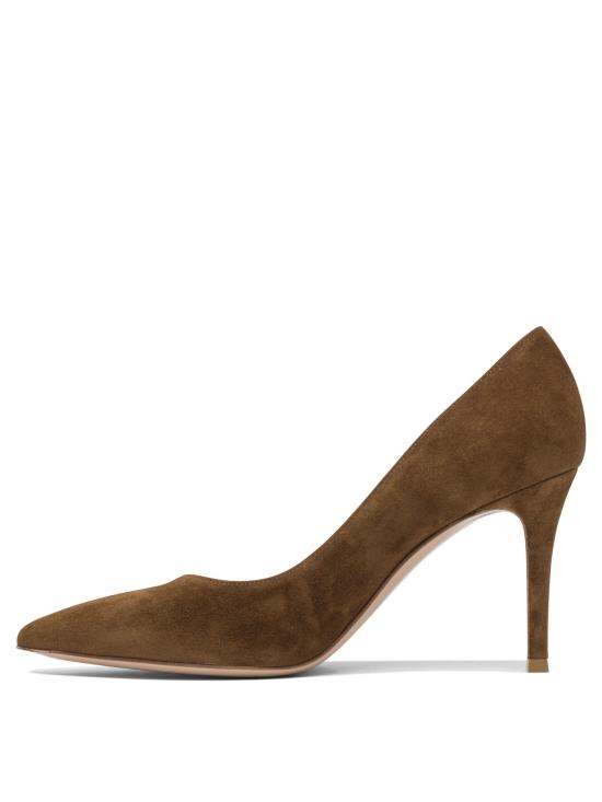 26SS 지안비토로시 힐/펌프스 G2458085RICTEXAS Brown - GIANVITO ROSSI