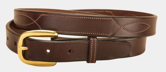  토리 레더 가죽 벨트 토리 가죽 1인치 3번 스티치 패턴 (2332) - TORY LEATHER