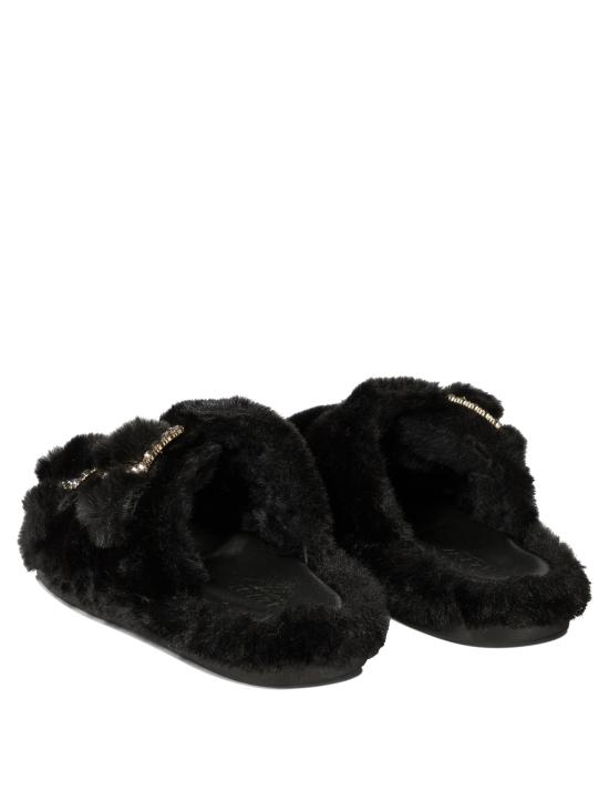  알리바이 샌들 GRETAECO FURBLACK Black - ALIBI