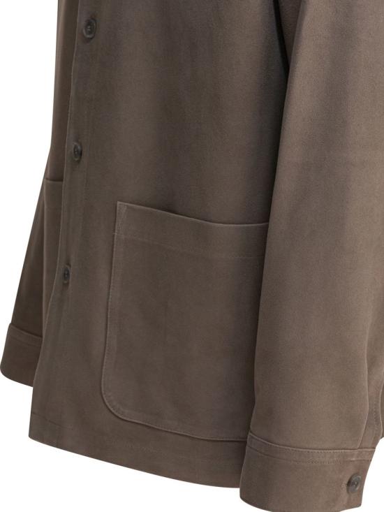 25FW 빈스 자켓 M10444057A280PTY GREY - VINCE