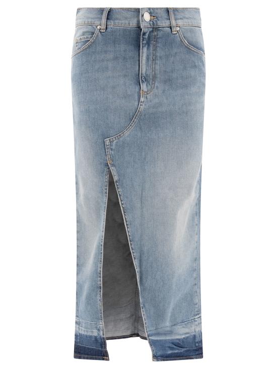 25SS 핑코 데님 스커트 104628A2EAPJE Blue