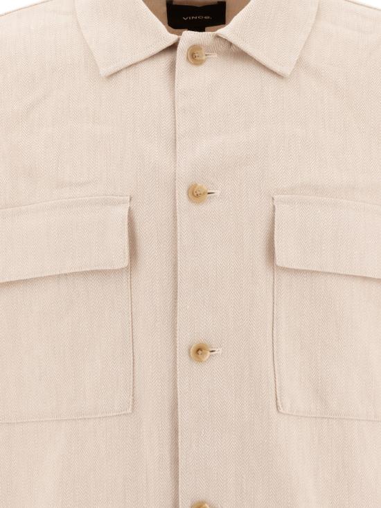 25FW 빈스 자켓 M08154059A115NAT Beige - VINCE