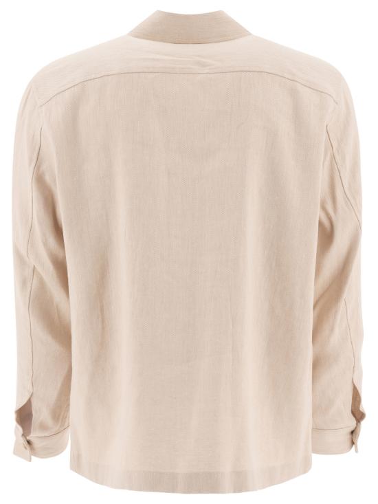 25FW 빈스 자켓 M08154059A115NAT Beige - VINCE