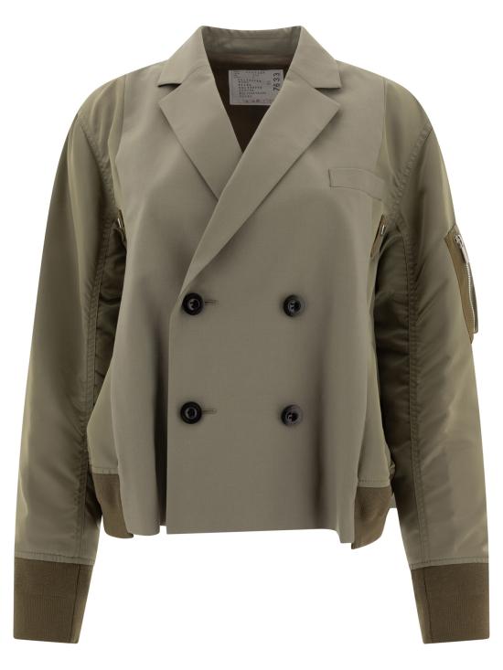 25SS 사카이 자켓 25 07633550 Green