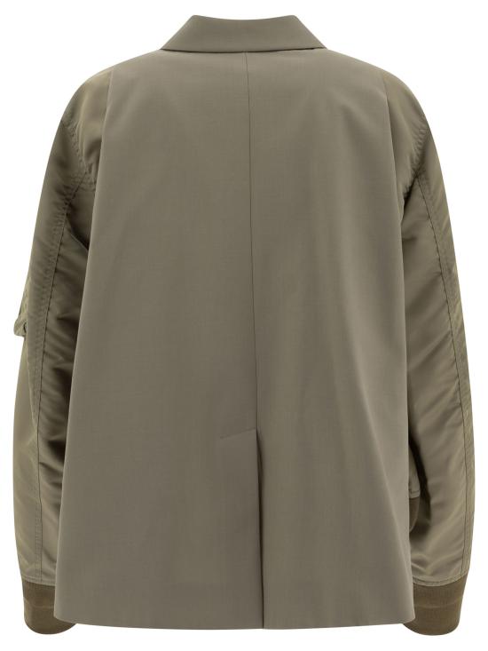 25SS 사카이 자켓 25 07633550 Green - SACAI