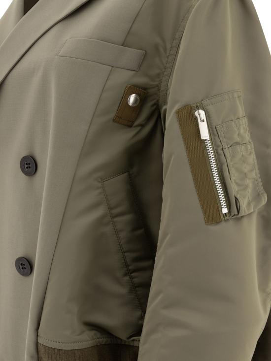 25SS 사카이 자켓 25 07633550 Green - SACAI