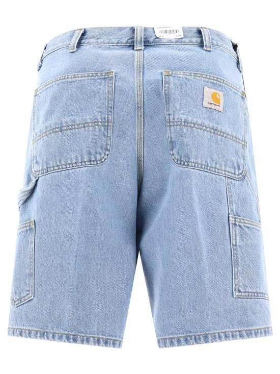 25SS 칼하트 WIP 데님 숏팬츠 I03202601 A3 Light blue - CARHARTT WIP