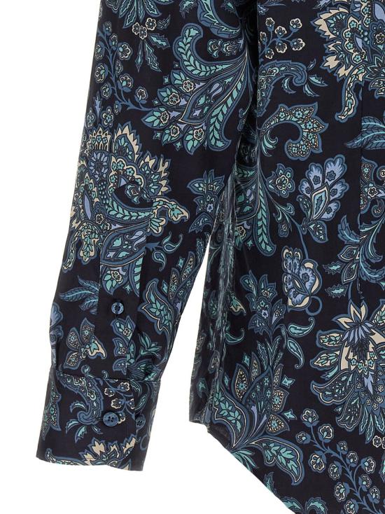 25FW 에트로 긴팔 셔츠 MRIB000199SA5L8X0883 BLUE - ETRO