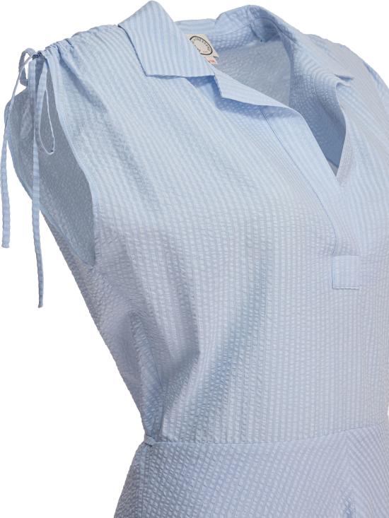 25SS 이네스 드 라 프레상쥬 롱 원피스 14R034CO820P251 Light blue - INES DE LA FRESSANGE
