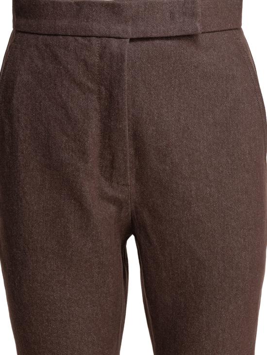 25SS 막스마라 스트레이트 팬츠 2511131013600GALIZIA002 Brown - MAX MARA