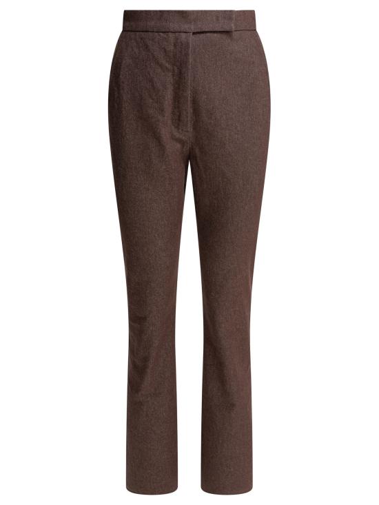 25SS 막스마라 스트레이트 팬츠 2511131013600GALIZIA002 Brown