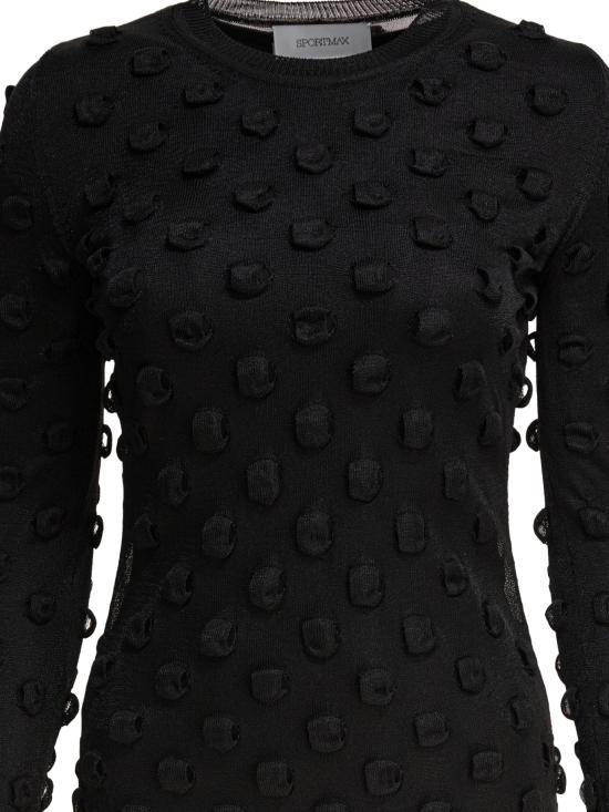 25SS 막스마라 스포츠막스 롱 원피스 2512391043600AFELIO1234005 Black - SPORTMAX
