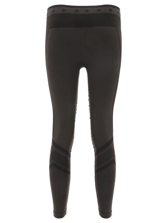 25FW 골든구스 레깅스 GWP01364P00109790289 Black - GOLDEN GOOSE