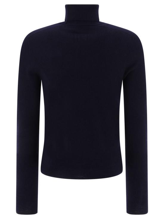 24FW 발망 터틀넥 DH1KH017KE936AE BLUE - BALMAIN