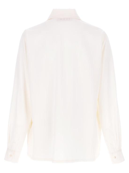 25FW 마르니 긴팔 셔츠 CUMU0310S0TW83900W01 WHITE - MARNI