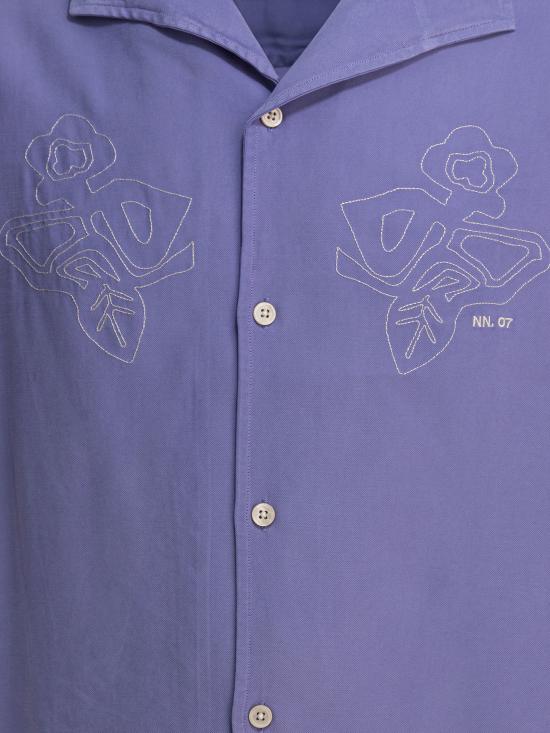 26SS 엔엔07 반팔 셔츠 2525027598ARES SS 5027VIOLET Purple - NN07