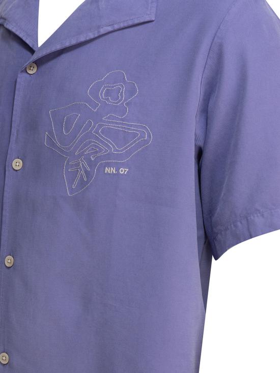 26SS 엔엔07 반팔 셔츠 2525027598ARES SS 5027VIOLET Purple - NN07