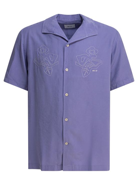 26SS 엔엔07 반팔 셔츠 2525027598ARES SS 5027VIOLET Purple