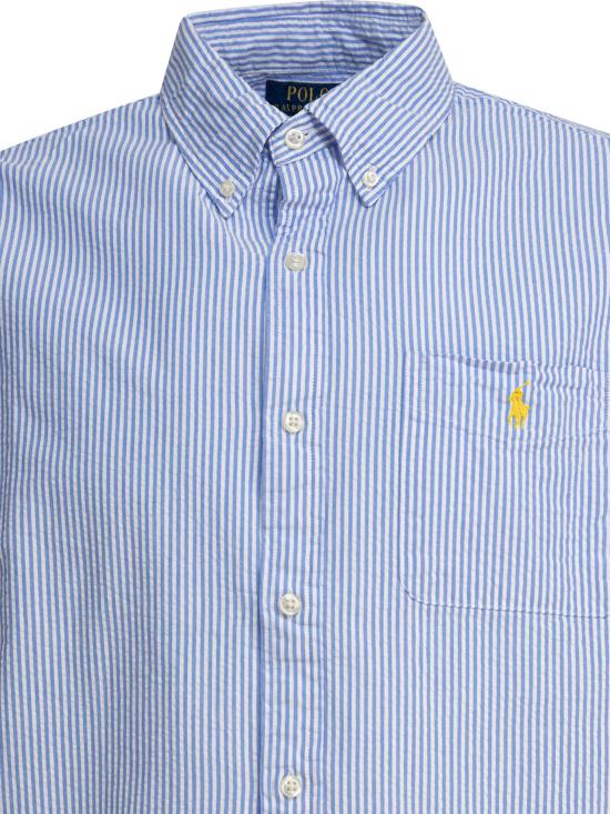 25SS 폴로 랄프로렌 반팔 셔츠 7109065740022604A BLUE WHITE Light blue - POLO RALPH LAUREN