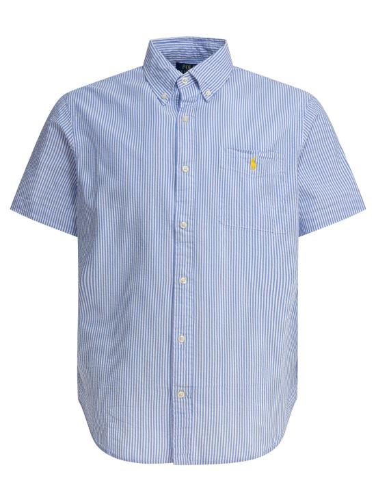 25SS 폴로 랄프로렌 반팔 셔츠 7109065740022604A BLUE WHITE Light blue