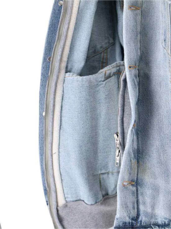 25FW 발렌시아가 데님 자켓 824304 TSW824200 BLUE - BALENCIAGA