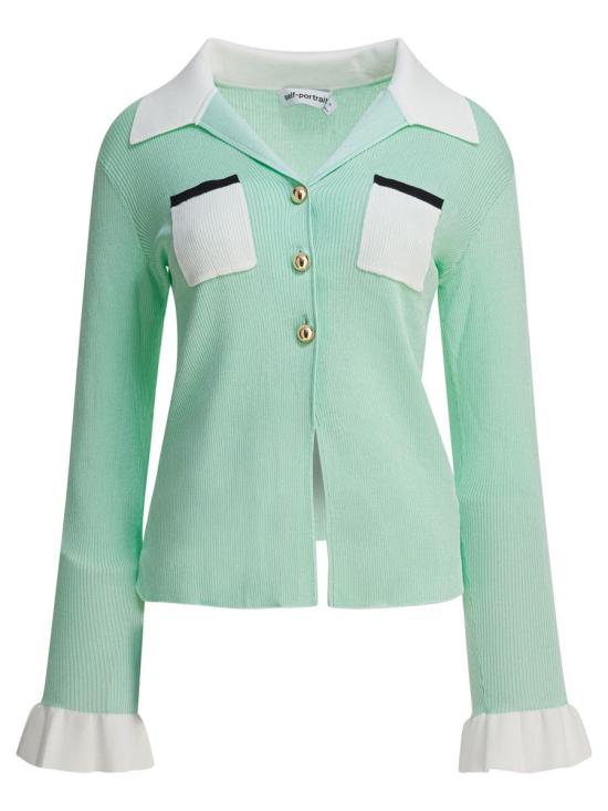 25FW 셀프 포트레이트 탑 PF25 046TA GGREEN