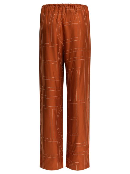 25FW 토템 스트레이트 팬츠 241 WRB1092 FB0089161 Brown - TOTEME