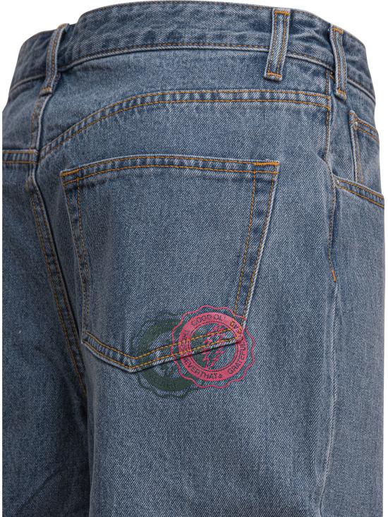 25SS 디스이즈네버댓 데님 숏팬츠 GD251DSO5S01WASHED BLUE Blue - THISISNEVERTHAT