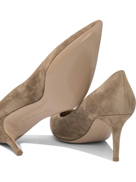 25FW 지안비토로시 힐/펌프스 G2677070RICCAMEL Beige - GIANVITO ROSSI