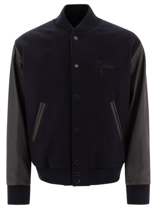 25FW 골든구스 봄버 자켓 GMP00834P00061750654 BLUE