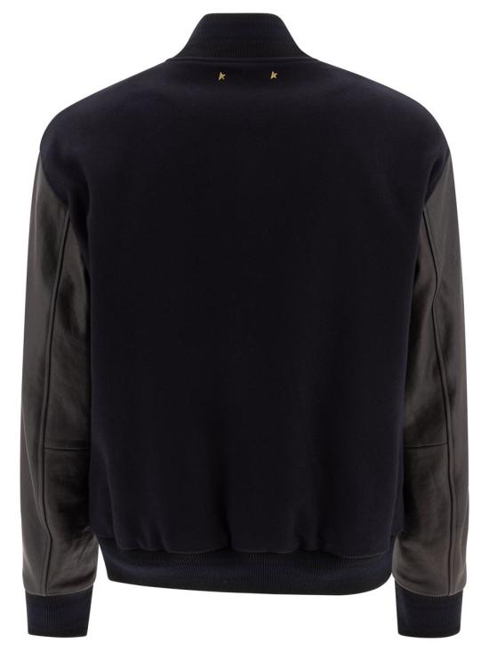 25FW 골든구스 봄버 자켓 GMP00834P00061750654 BLUE - GOLDEN GOOSE