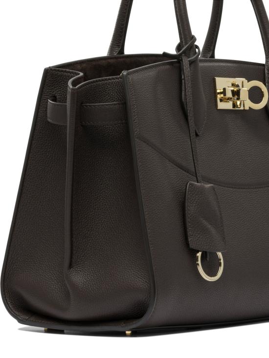 26SS 살바토레 페라가모 토트백 0785996 Brown - SALVATORE FERRAGAMO