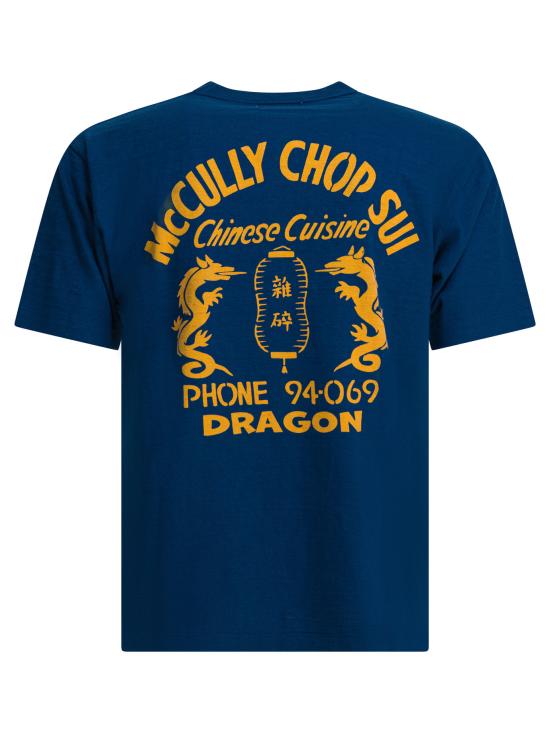 25FW 선서프 반팔 티셔츠 SS79543128 Blue - SUN SURF