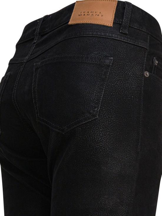 25FW 이자벨마랑에뚜왈 스트레이트 팬츠 25APA0561FAC3B01E01BK Black - ISABEL MARANT ETOILE