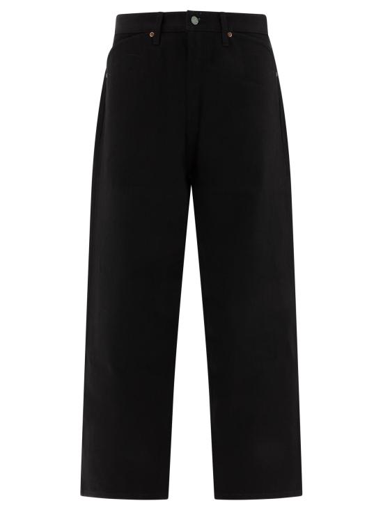  브레인데드 데님 팬츠 P24B08004138SOLID BLACK Black