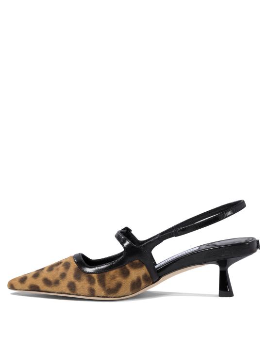25SS 지미추 힐/펌프스 DIDI 45BXRNATURAL BLACK Beige - JIMMY CHOO
