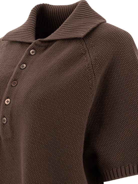 25SS 우마멍 폴로 티셔츠 UM242UPO32MUD Brown - UMARMUNG