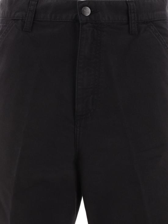  칼하트 WIP 싱글 니 쇼츠 I03150489 GD Black - CARHARTT WIP