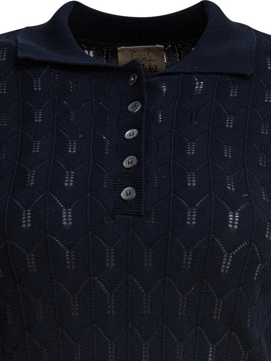 25SS 라키 폴로 티셔츠 CALIFORNIABLU NOTTE Blue - RAKKI