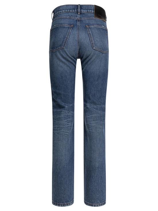 25SS 스포트막스 데님 팬츠 2512181032600ALCALI005 Blue - SPORTMAX