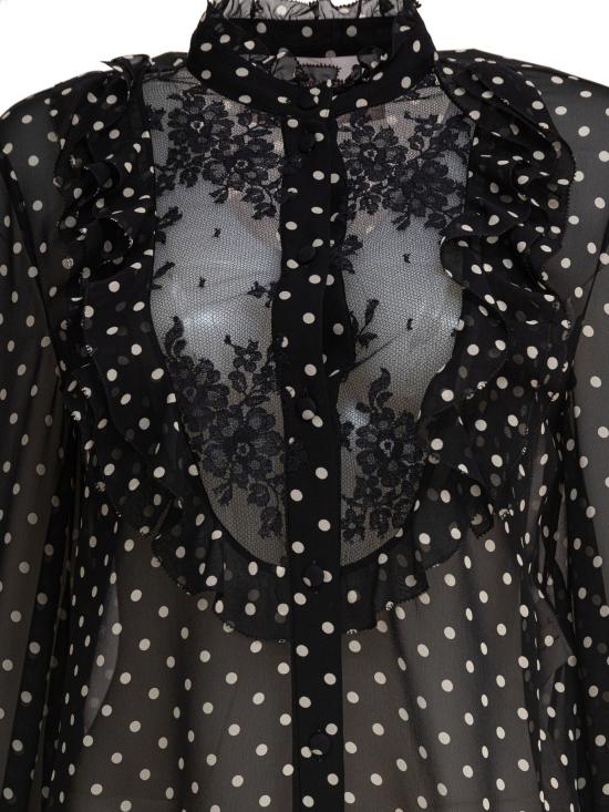 25FW 발렌티노 가라바니 블라우스/셔츠 6B0AB7J19ABTB1 Black - VALENTINO GARAVANI