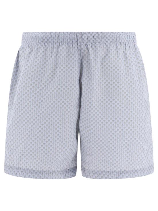 24FW 알렉산더 맥퀸 숏팬츠 5499804419Q4963 Light blue - ALEXANDER MCQUEEN