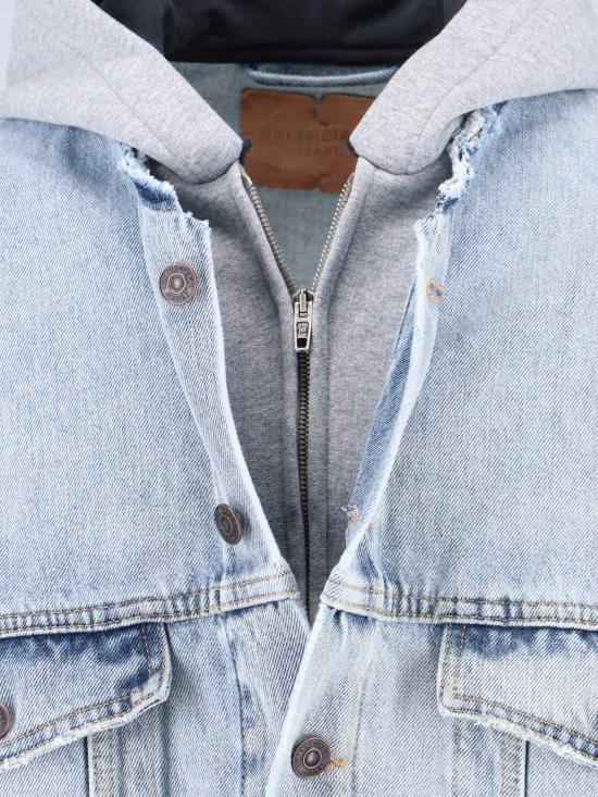 25FW 발렌시아가 데님 자켓 824304 TSW82 4200 Blue - BALENCIAGA