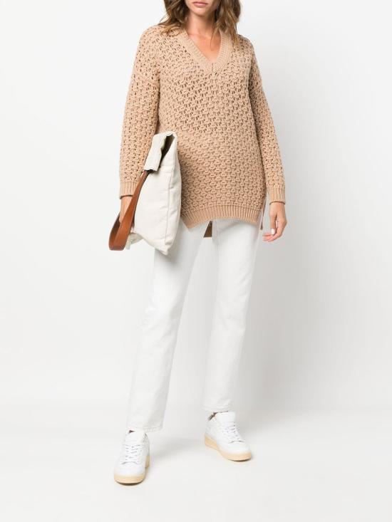  아뇨나 스웨터 K0040388K030FN55 Beige - AGNONA