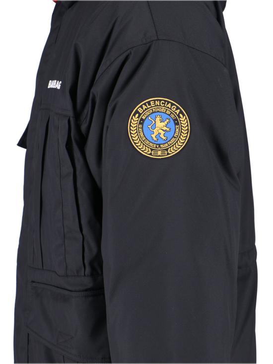 25FW 발렌시아가 패딩 839080 TSQ07 1000 Black - BALENCIAGA