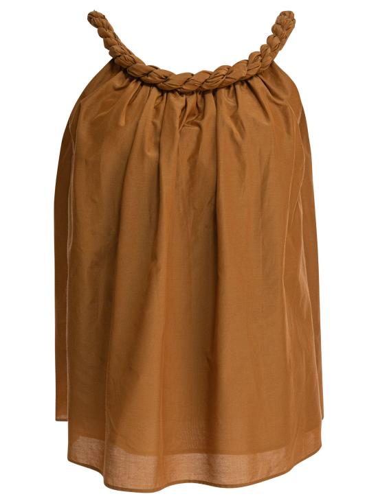 25FW 루루 드 세종 민소매 티셔츠 GARINOOCHER Brown