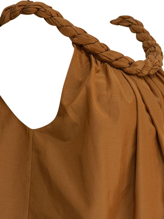 25FW 루루 드 세종 민소매 티셔츠 GARINOOCHER Brown - LOULOU DE SAISON