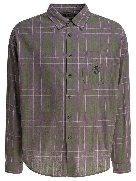 25SS 디스이즈네버댓 긴팔 셔츠 GD251WSHTL01OLIVE Green