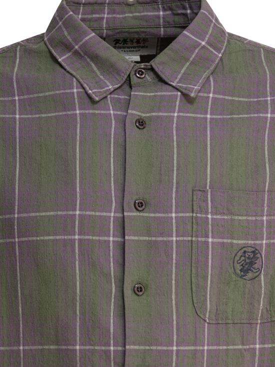 25SS 디스이즈네버댓 긴팔 셔츠 GD251WSHTL01OLIVE Green - THISISNEVERTHAT